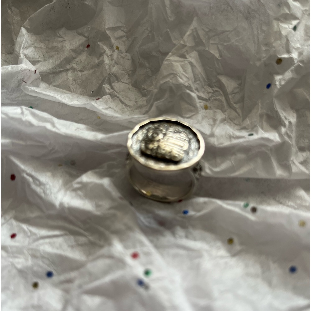 Silpada .925 Sterling Silver Etched Mosaic Ring - Retired. - Picture 6 of 9